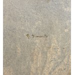 R. Simonetto, Vase with a Pompeian Scene - R. Simonetto