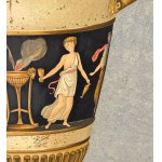 R. Simonetto, Vase with a Pompeian Scene - R. Simonetto