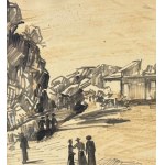 UNIDENTIFIED SIGNATURE, Street with Figures