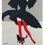Amleto dalla Costa, Cat Woman (poster) - Amleto dalla Costa