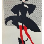 Amleto dalla Costa, Cat Woman (poster) - Amleto dalla Costa