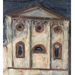 ANONIMO, Night street with a church