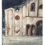 ANONIMO, Night street with a church