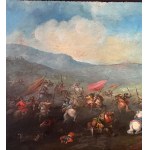 UNIDENTIFIED SIGNATURE, Cavalry battle scene