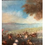 UNIDENTIFIED SIGNATURE, Cavalry battle scene