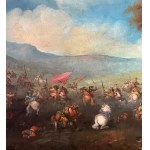 UNIDENTIFIED SIGNATURE, Cavalry battle scene