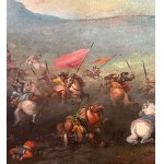 UNIDENTIFIED SIGNATURE, Cavalry battle scene