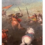 UNIDENTIFIED SIGNATURE, Cavalry battle scene