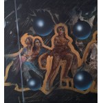 ANONIMO, Biblical scene in a modern style