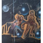 ANONIMO, Biblical scene in a modern style