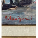 R. CARIGNANI, Neapolitan popular scene - R. CARIGNANI