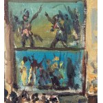 R. CARIGNANI, Neapolitan popular scene - R. CARIGNANI