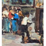 R. CARIGNANI, Neapolitan popular scene - R. CARIGNANI