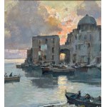 Mario Maresca Serra, Neapolitan seascape - Mario Maresca Serra