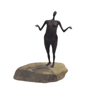 Iza Rostworowska - Ninfa IV - Scultura in bronzo Uniques