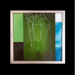 Monica Prentice - Glass Tile Green