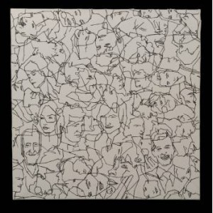 Robert Olszowski, Time and Space 70 x 70 cm