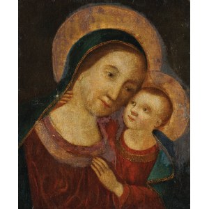 mother of god of good counsel, 17th century.