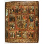 ICCON, PRAISE OF THE RESURRECTION, Russia, 19th century.