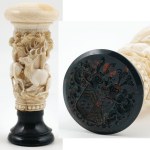 PIECE BACK, Germany, 19th century.