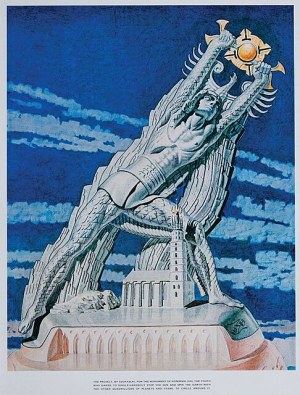 Stanisław SZUKALSKI, KOPERNIK UJARZMIAJĄCY SŁOŃCE, 1973