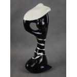 Panna plażowa figurine, Stanislaw OLSZAMOWSKI, Walbrzych, 1960s.