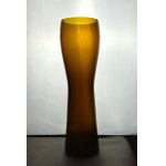 Vase with a wide filler, Zbigniew HORBOWY, Sudety Steelworks, 1970s.