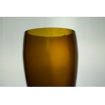 Vase with a wide filler, Zbigniew HORBOWY, Sudety Steelworks, 1970s.