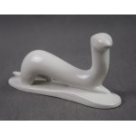 Figurine Weasel, Mieczyslaw NARUSZEWICZ, ZPS Karolina Jaworzyna Slaska, 1960s.