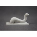 Figurine Weasel, Mieczyslaw NARUSZEWICZ, ZPS Karolina Jaworzyna Slaska, 1960s.