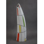 Váza Fang, Zofia DUTKOWSKA-PALOWA, Ćmielów, 60. léta 20. století.