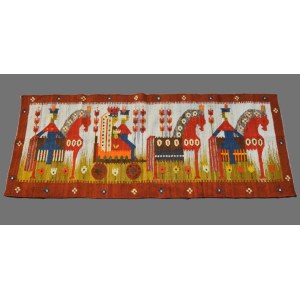 Kilim Wesele krakowskie, Cepelia, Krakov, 30. léta 20. století.