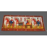 Kilim Wesele krakowskie, Cepelia, Krakov, 30. léta 20. století.