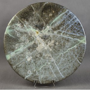 Andrzej TRZASKA (1935-2019), Ceramic platter, Co. Przyjaźń Włocławek, 1960s.