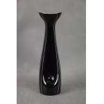 Vase, ZPS Karolina Jaworzyna Śląska, 1960er Jahre. (schwarz)