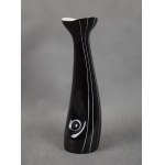 Vase, ZPS Karolina Jaworzyna Śląska, 1960er Jahre. (schwarz)