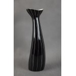 Vase, ZPS Karolina Jaworzyna Śląska, 1960er Jahre. (schwarz)
