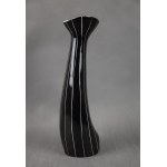 Vase, ZPS Karolina Jaworzyna Śląska, 1960er Jahre. (schwarz)