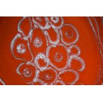 Patera, navržená společností Nadzieja KOWALÓW, Spół. Kamionka Lysá hora, 60. léta 20. století. (červená)