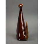 Figurka Kočka - měsíční svit, Henryk JĘDRASIAK, glazovaný porcelán, 60. léta 20. století.