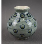Monel 166 vase, Elżbieta PIWEK-BIAŁOBORSKA, ZF Włocławek, 1960s.