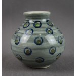 Monel 166 vase, Elżbieta PIWEK-BIAŁOBORSKA, ZF Włocławek, 1960s.