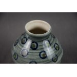 Monel 166 vase, Elżbieta PIWEK-BIAŁOBORSKA, ZF Włocławek, 1960s.