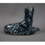 Figurine Dog - Sheepdog, Wloclawek, 1960s.