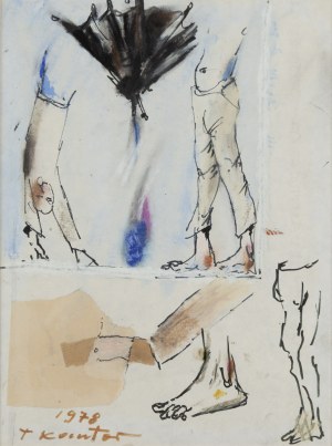 Tadeusz Kantor (1915 Wielopole Skrzyńskie - 1990 Kraków), Akrobacje, 1978