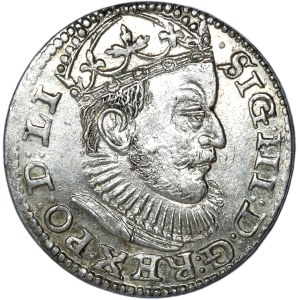 Sigismund III. Vasa, Troika 1589, Riga, Lilie nach links