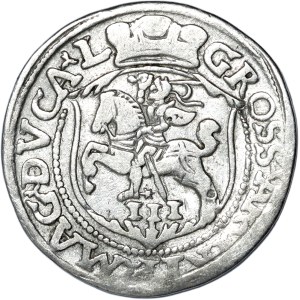 Sigismund II Augustus, trojak 1564 Vilnius, L/L