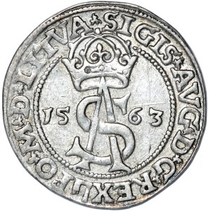 Žigmund II August, trojak 1563, Vilnius - LITVA/L