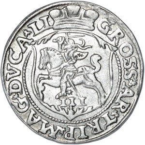 Žigmund II August, trojak 1563, Vilnius - LITVA/L