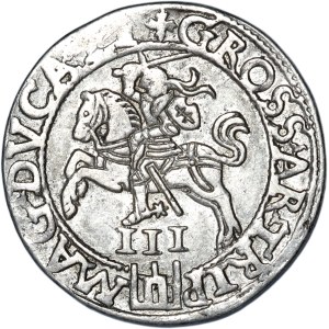 Sigismund II. Augustus, Trojak 1562, Vilnius - LI/LI